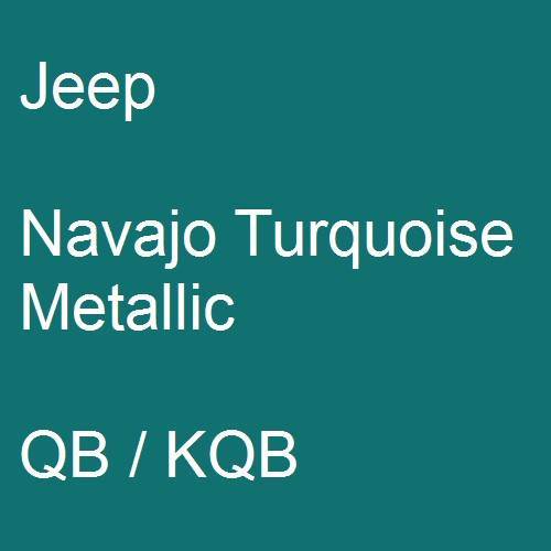 Jeep, Navajo Turquoise Metallic, QB / KQB.